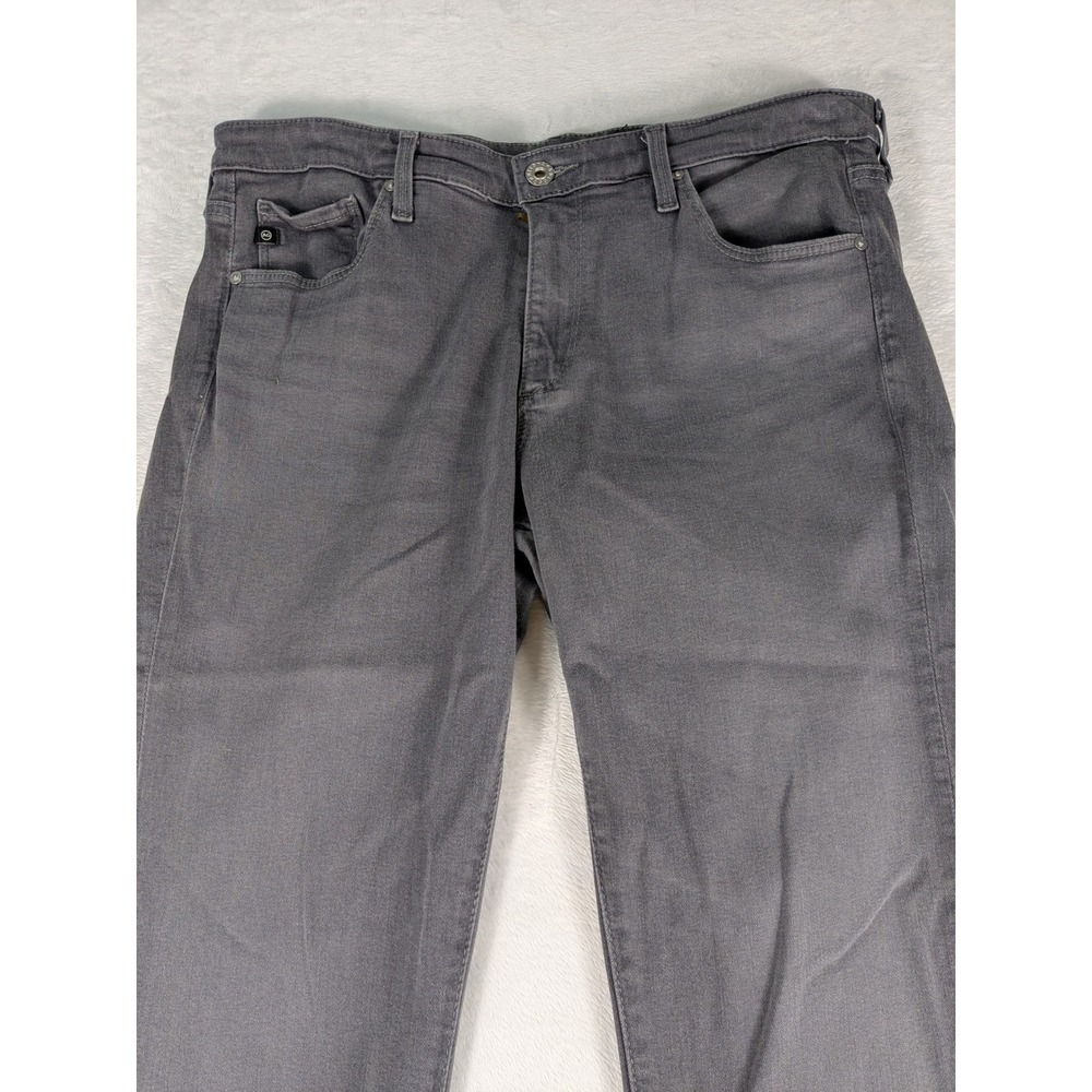 AG Adriano Goldschmied The Legging Ankle Super Skinny Gray Jeans Womens Sz 31x29